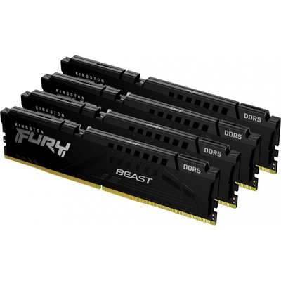 Kingston FURY Beast 64GB (4x16GB) DDR5 5200MHz KF552C40BBK4-64