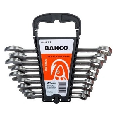 Bahco NEREZ Očkoplochý klíč 9-dílná sada - BA-SS002-9-2
