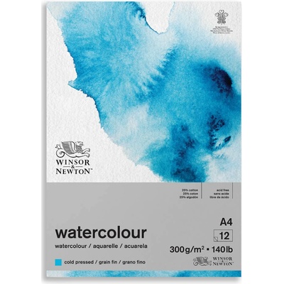 Blok Winsor & Newton Watercolour, 300 g/m2 - A4
