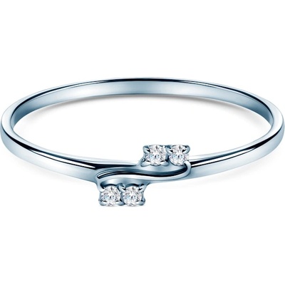 SAVICKI Годежен пръстен Savicki: бяло злато, диаманти