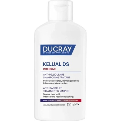 Ducray Kelual DS Intensive Anti-Dandruff Treatment Shampoo intenzívny šampón proti lupinám 100 ml