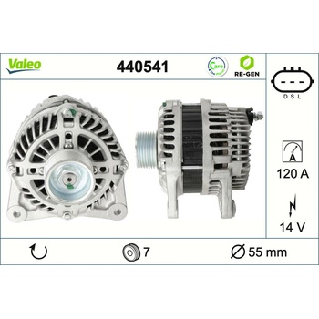 Alternátor VALEO 440541
