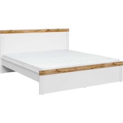 BRW Holten dřevo světle hnědé bílá S440-LOZ/180