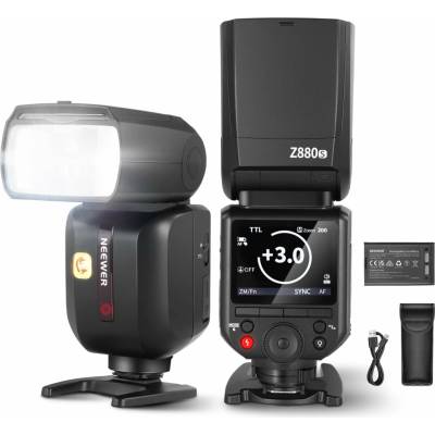 NEEWER Z880 2.4G 76Ws TTL HSS Speedlite blesk kompatibilní s Nikon