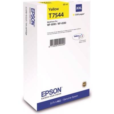 EpsonworkforceBlaek Epson WorkForce касета с мастило XXL Yellow - T7544 (C13T75444N)