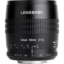 Lensbaby Velvet 85 Nikon F