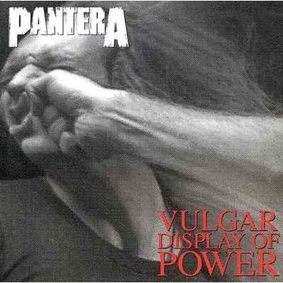 Pantera - Vulgar Display Of Power (Limited Edition) (White & True Metal Gray Marbled) (LP) (0081227890995)