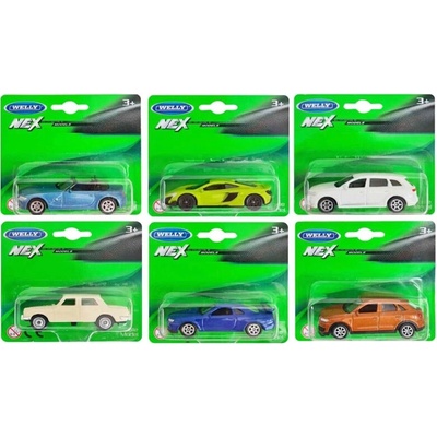 Model auta Wellymix 1 kus 1:60