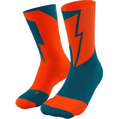 Dynafit No Pain No Gain socks. Dawn Reef