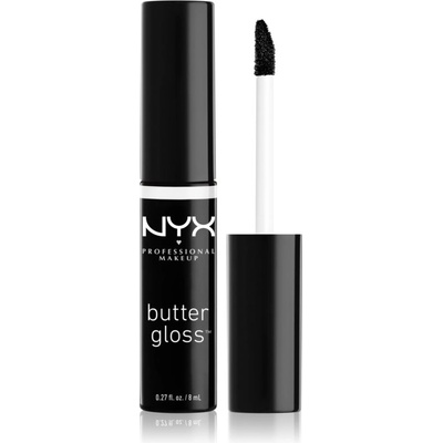 NYX Cosmetics Butter Gloss блясък за устни цвят 55 Licorice 8ml