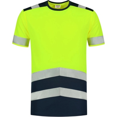 TRICORP tričko T Shirt High Vis Bicolor T01 vystražné krátký rukáv Žlutá svítivě S – Sleviste.cz