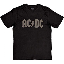 AC/DC tričko Logo Hi-Build Black