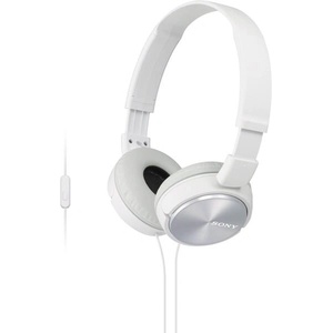Sony MDR-ZX310AP with microphone white (MDRZX310APW.CE7) Слушалки