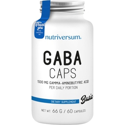 Nutriversum GABA 750 mg [60 капсули]