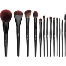 Jessup Makeup Lover Makeup Brush Collection sada štětců na líčení Phantom Black 13ks