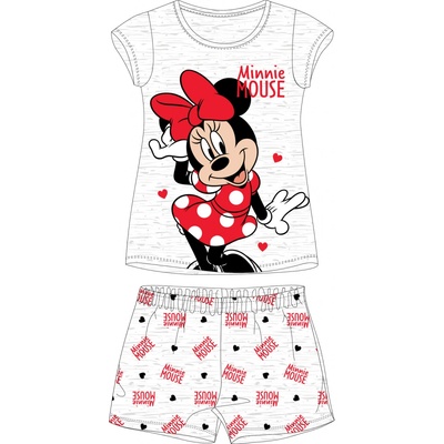 Dievčenské pyžamo Minnie Mouse 5204B351W šedý melír