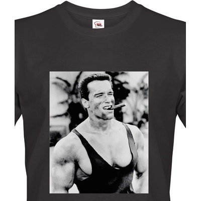 Pánske tričko Arnold Schwarzenegger černá