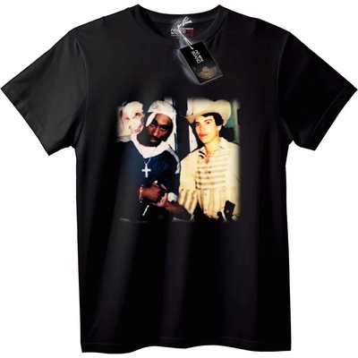 NOONEBRAND Тениска Biggie Smalls Трибют - 2XL, Black