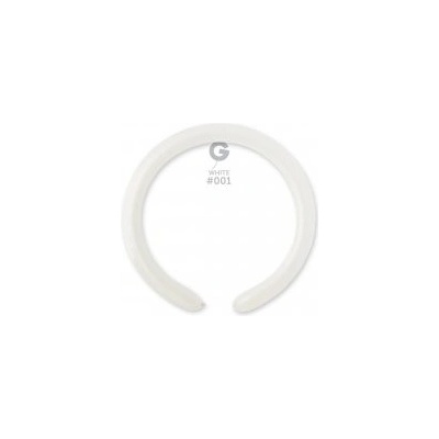 Gemar #001 Balónek modelovací bílý