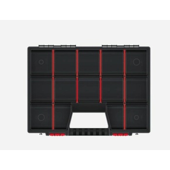 Prosperplast Органайзер за инструменти, Prosperplast, пластмаса, 39x29x6, 5 см, прозрачен/черен (KNO40307) (KNO40307)