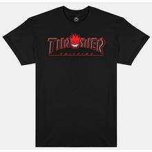 Tričko Thrasher X Spitfire Big Head Outline black