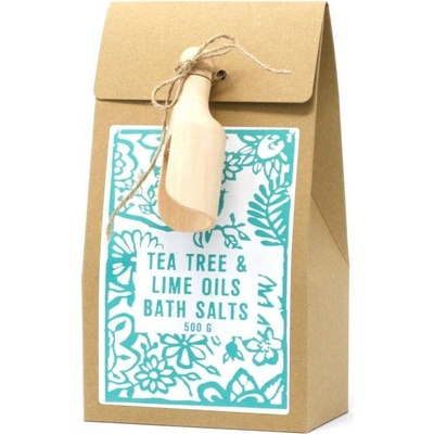 Zafilo Koupelová sůl s vůní tea tree a limetky 500 g