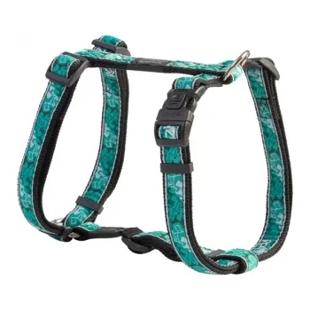 Rogz Fancy Dress Harness Large - Нагръдник за кучета, вратна обиколка от 29 до 64 см и гръдна от 45 до 75 см. зелен мента