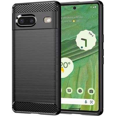 Techsuit Carbon Silicone Google Pixel 7 čierne