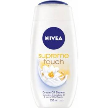 Nivea Supreme Touch Cream Oil Shower - Душ гел с масла от ший и макадамия 250мл