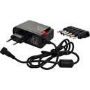 Solight univerzálny sieťový adaptér 2000mA, stabilizovaný, výmenné konektory DA27 - neoriginálne