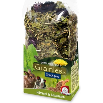 JR FARM - Беззърнена допълваща храна за гризачи с кимион и глухарче 100 гр