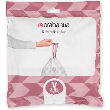 Brabantia Торбички за боклук Brabantia PerfectFit размер V 2-3 л 40 бр (100253)