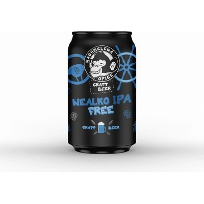 Nachmelená Opice Nealko IPA FREE 0,5% 0,33 l (plech)