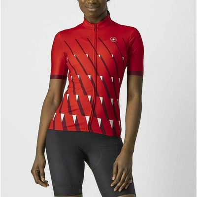 Castelli Pendio kr. r. red/white dámský