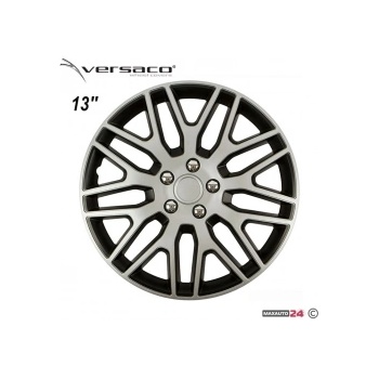 Versaco Тасове за джанти 13'' Versaco Dakar NC Silver/Black