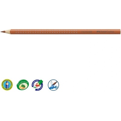 Faber-Castell Цветен молив FABER-CASTELL Grip 2001 триъгълен кафяв 112487 (112487)