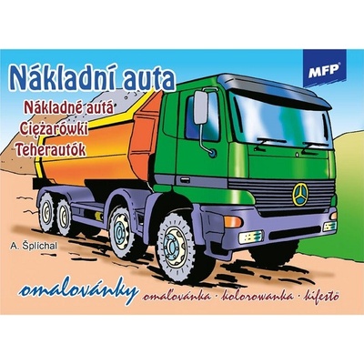 Omaľovánka A5 MFP Nákladné autá 5300196