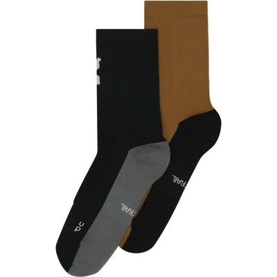 On Running Trail Sock High 2-pack ponožiek čierna oranžová