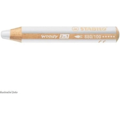 Stabilo 880/100 Woody 3in1 bílá