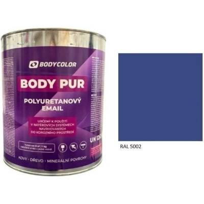 Body Color Polyuretánová farba 4:1 polomatná 4,5 l ultramarínová modrá