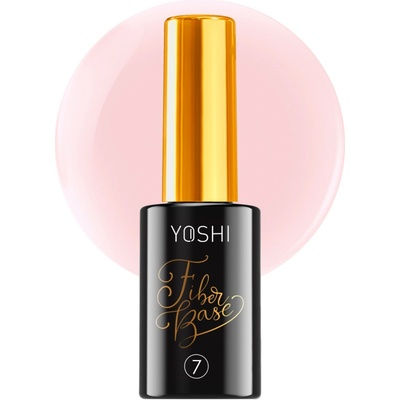 YOSHI Hybridná báza na nechty s vláknami FIBER BASE No7 10ml