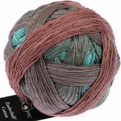 Schoppel Wolle Zauberball® Cotton 2245 Sofaecke