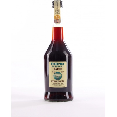 Palírna Boskovice Jamic 35% 0,5 l (holá láhev)