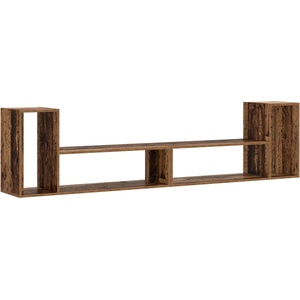 vidaXL ТВ шкаф 100 x 30 x 50 cm Старо дърво Инженерна дървесина (8010910)