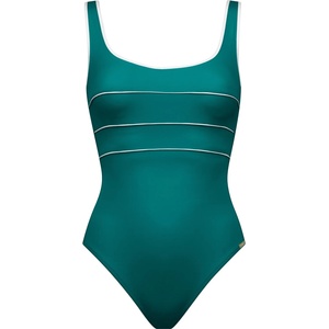 Lidea Дамски бански костюм Lidea Women's Sports Club Swimsuit - Teal / White - размер 40 (150-6309-0131)