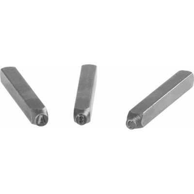 Děrovače abecedy HR59104 04 mm, písmeno, 27 ks