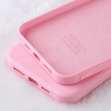 Pouzdro AppleKing x-Level hladké silikonové iPhone 12 mini - růžové