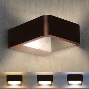 Brilagi - LED външно осветително тяло BARI LED/7W/230V 3000/4000/6000K кафяво IP54 (BG2716)