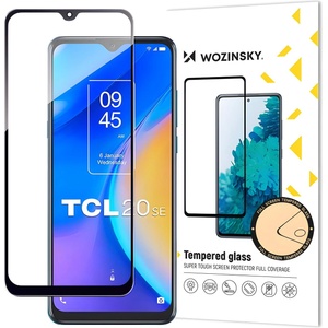 Wozinsky защитно закалено стъкло за TCL 20 SE - Черен KP25150