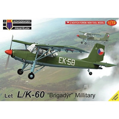 Kovozávody Prostějov Let L/K-60 'Brigadýr' Military 4x camo 1:72
